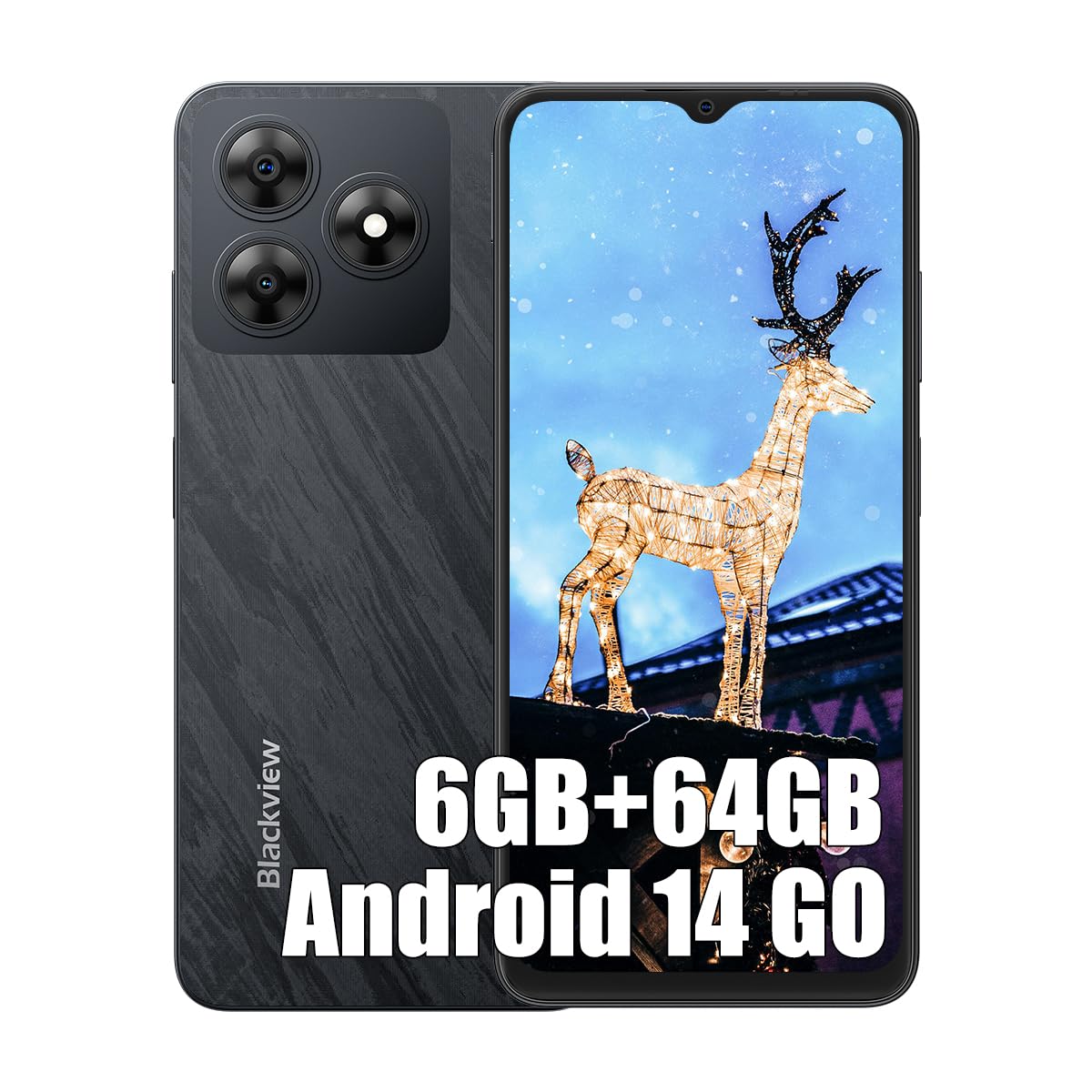 kaco　Blackview WAVE 8C 64GB 8GB RAM Amazon.com: Blackview Wave 8C Unlocked Cell Phone, Android